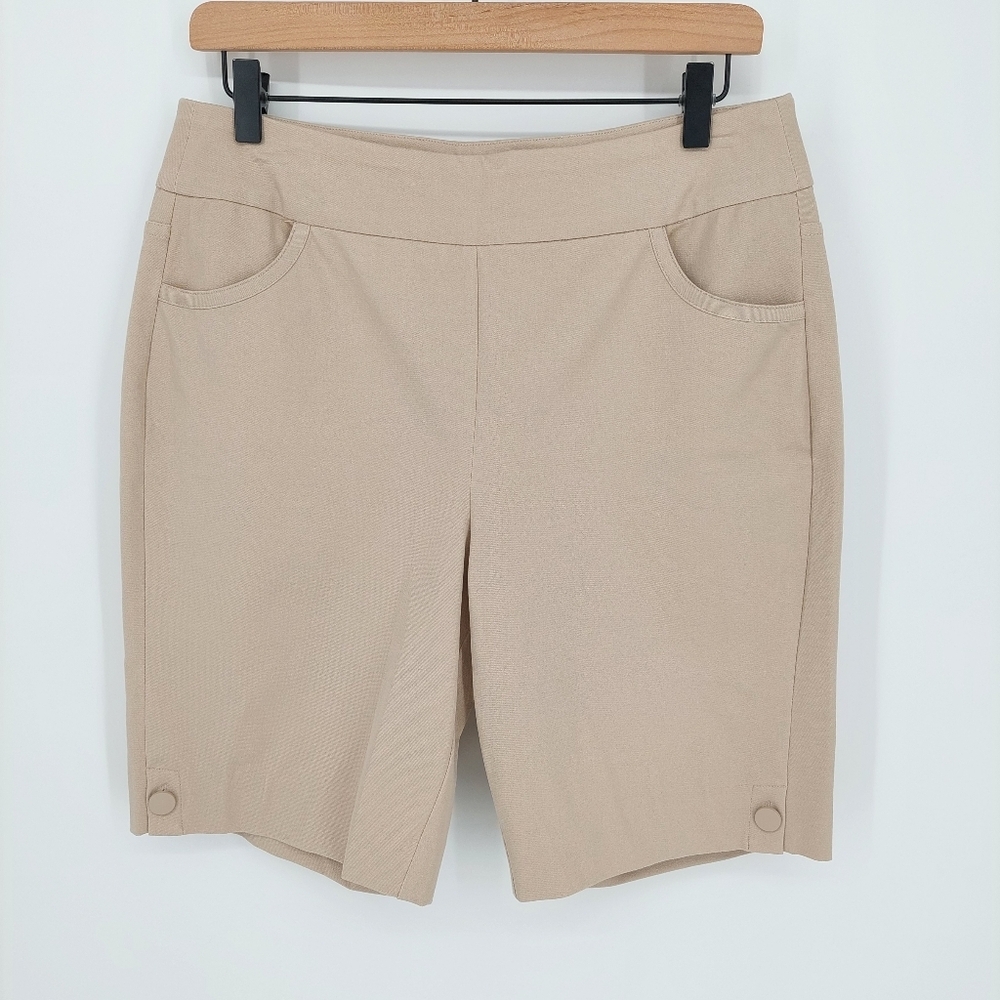Soft Surroundings Tan Shorts, Sz M
